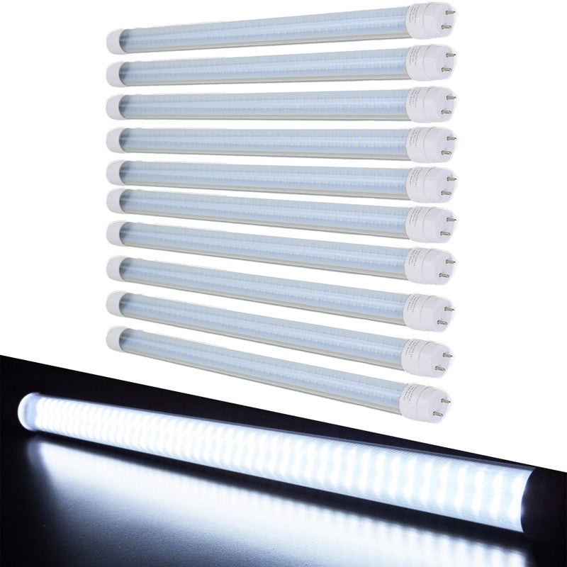 Leisure LED RV LED Light Bulb LED T8, 18" Florescent Tube Replacement, 600 Lumen (Cool White) (10) - Image 1